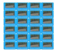 LALADEFIEE Polarized Lens Checker 100Pcs Test Cards Green Car Pattern for Sunglasses Bulk Testing and Retail Display