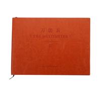 LALADEFIEE Portable Account Book Fake Leather and Paper, Lightweight and Stylish Design for Students and Teachers, Practical and Concise Universal Handbook for Personalised Work and Cash