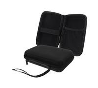 LALADEFIEE Portable Blood Meter Storage Case 2pcs Hard Shell Eva Protective Pouch 15x10x4.5cm Compact Organizer for Diabetes Supplies Travel and Home Use