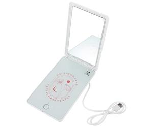 LALADEFIEE Portable Facial Mask Heater with Timing Setting for Home and Traveling Use, White Abs Material Skin Care Mask Warmer with Electronic Components for Effective Hydrating and Warming