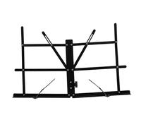 LALADEFIEE Portable Foldable Desktop Music Stand for Sheet Music Book Holder Adjustable Compact Travel Carry Bag for Guitar Piano Violin