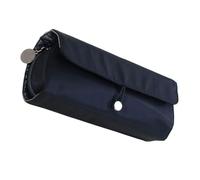 LALADEFIEE Portable Folding Makeup Brush Bag Cosmetic Tool Organizer for Travel and Daily Use Small Space-Saving Storage Holder