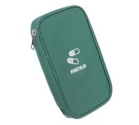 LALADEFIEE Portable Large Capacity Travel Medicine Bag Oxford Cloth Hiking Pouch for Family Outdoor Emergency Storage Organizer