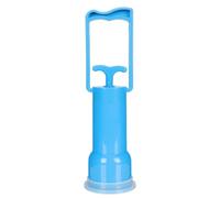 LALADEFIEE Portable Lightweight Pig Assisted Breathing Pump Plastic Respiratory Aid Tool Small Blue Manual Breathing Machine for Newborn Piglets Suitable for Farm Use