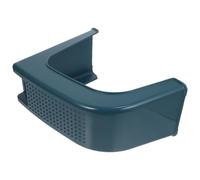 LALADEFIEE Portable Plastic Pedicure Foot Stool, Mini Foot Care Stand for Bathroom and Salon Use, Green Small Footstool for Pedicure Support