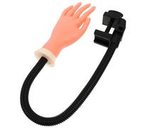 LALADEFIEE Practice Hand Model Movable False Hand 11.8x7.5x2.5inch Lightweight Easy to Carry Plastic for Manicure Training Beginners and Salon Artists