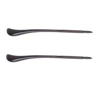 LALADEFIEE Premium Ebony Wood Dulcimer Mallets for Yangqin Practice Hammers for Chinese Dulcimer Accessories of Hardwood Mallet Hammer Beaters for Musical Instrument Maintenance and Exercise