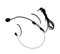 LALADEFIEE Professional Black Wireless Headset Microphone for Stage Performance, Flexible Ear Microphone Head Mic for Singing and Speaking, Suitable for Tours and Presentations