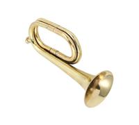 LALADEFIEE Professional Bugle Wind Instrument Copper Alloy Trumpet for Students for School Bands and Beginners Lightweight and Portable Design