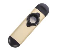 LALADEFIEE Professional Metal Kazoo Gold Portable Musical Instrument with Replacement Membranes Easy to Play for Ukulele Guitar and Beginner Accompaniment