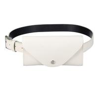 LALADEFIEE Pu Waist Pack for Women Mini Belt Phone Purse in Beige with High Capacity and Minimalist Clean Design, Functional as Waist Bag for Daily Use and Travel
