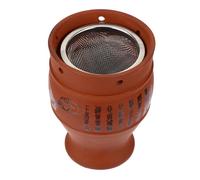 LALADEFIEE Purple Sand Moxibustion Pot Aroma Burner with Heat Insulation Smooth Edges for Safe Full Body Use Traditional Chinese Therapy Tool Portable Ceramic Jar Random Color