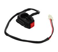 LALADEFIEE Push to Start Handlebar Remote Starter Switch for Motorcycle Ignition Electrical System Accessory with Off Start Stop Function Easy Installation Compatible with Various Models