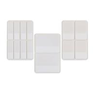 LALADEFIEE Reading Markers 280pcs White Sticky Index Tabs with Easy to Write and Scratch-Resistant BOPP Material for Office Staff and Students at Home