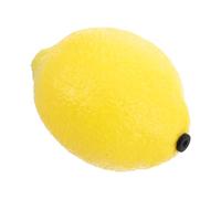 LALADEFIEE Realistic Lemon Shaped Musical Shaker Fruit Percussion Instrument for Plastic Sand Shaker Supporting Hand-eye Coordination and Creativity Development