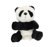 LALADEFIEE Realistic Panda Animal Hand Puppet for Soft Plush Role-play for Early Learning Interactive Storytelling Doll to Enhance Creativity and Bonding and Spacious Design