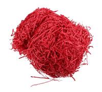 LALADEFIEE Red Shredded Tissue Paper Packing Filler for Boxes DIY Party Decoration Lightweight Box Accessories for Wine Cosmetics Anniversary Valentine's Day