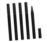 LALADEFIEE Refillable Liquid Eyeliner Pen Tubes 3pcs 1ml Empty Eyeliner Containers Assorted Brush Tips for Makeup Artists and Travel Use