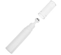 LALADEFIEE Refillable Roll on Bottles for Eye Cream 15ml Vacuum Roller Ball Container Cosmetic Eye Serum Applicator Travel Portable White Set