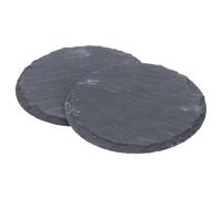 LALADEFIEE Reptile Basking Platform Stone Dish Suitable for Pet Tank Feeding and Relaxation with Creative Design Natural Stone Material 2pcs for Turtles and Gecko