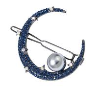 LALADEFIEE Rhinestone Pearl Decorative Hair Clip for Women Stylish Hair Barrette Clamp for Secure Hold Fashionable Hairpin Suitable for Various Hairstyles for Adults