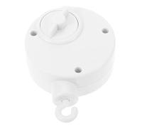 LALADEFIEE Rotating Crib Mobile with Music Box for Boy Girl Battery Powered Soothing Sleep Safe Abs Zinc Alloy Material Adorable Bell Design for Nursery and Interaction