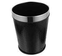 LALADEFIEE Rustic Bathroom Waste Basket Trash Can for Kitchen Living Room Hotel Sturdy Material Simple Design for Home Decor