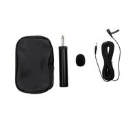 LALADEFIEE Saxophone Pickup Saxophone Microphone Premium Condenser Microphone PVC Plastic Metal Practical Noise Reduction with Storage Bag 6.48X4.13X1.57Inch for Musical Instruments