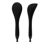 LALADEFIEE Scraping Therapy Rod Shell Design Massage Stick for Face Neck Hands Feet Smooth Polished Surface to Promote Skin Elasticity and Reduce Puffiness Multi-Functional Gua Random Color