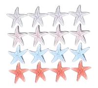 LALADEFIEE Sea Star Embellishments for Diy Projects Mini Ornaments No Holes Phone Case Charms for