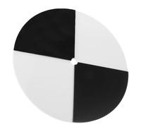 LALADEFIEE Secchi Disk Water Clarity Tester with Dualsided Black and White Grid Plastic Water Quality Measuring Disk for Pond Aquatic Research Limnology Environmental Research