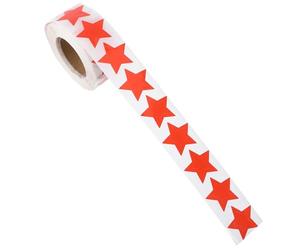 LALADEFIEE Self-adhesive Tanning Stickers Body Decals Star-shaped 500 Pcs Unique Red with Versatile Application to Show Star Pattern for Sunbathing and Beach Vacations while Tanning