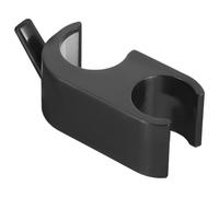 LALADEFIEE Shower Tube Hanger Shower Sprayer Holder Black ABS Heavy Duty Adjustable Angle Waterproof rustless Bathroom Moisture Condition no-Drill