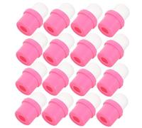 LALADEFIEE Silicone Nail Polish Remover Finger Soaker Caps 20pcs Gel Polish Manicure Tool for Travel and Salon Use
