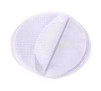 LALADEFIEE Silicone Steamer Pads High Strength Reusable Cooking Mat 5 Pcs Round Non-Stick Mesh Mats White for Steaming Tub and Steam Cabinet Suitable for Rice Cake and Dim Sum