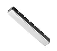 LALADEFIEE Silver Aluminium Alloy Guitar String Mute Accessory for Acoustic and Classical Guitars, Noise Reduction Tool to Reduce Practice Volume, for Musical Instruments Practice at Home
