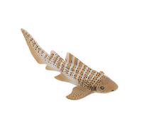 LALADEFIEE Simulation Zebra Shark Ocean Animal Model Toy for Children, Medium Size, Realistic Sea Animal Figurine for Educational Play and Marine Life Learning
