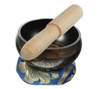 LALADEFIEE Singing Bowl for Buddhist Therapy Meditation Decor for Stress Relief Relaxation Random Color
