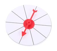 LALADEFIEE Small Portable Prize Wheel Turntable for Draw Game Hanging Party Prop Lightweight Spinning Wheel for Raffles Weddings Birthdays and Family Gatherings