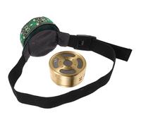 LALADEFIEE Smokeless Moxibustion Box Velvet Filter Cover, 2Pcs Single-Unit Copper Burner Case for Full Body Moxa Therapy, Anti-Scald Holder Suitable for Home Acupuncture Treatment