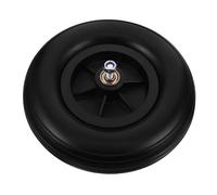 LALADEFIEE Solid Wheelchair Wheel Replacement for Walkers Front Caster Anti-Slip PVC PU Material Wheelchair Parts for Seniors Transport Chair Accessories