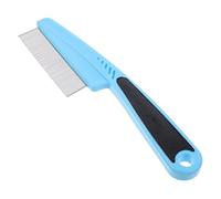 LALADEFIEE Stainless Steel Fine Tooth Comb for Women and Men Professional Scalp and Dandruff Hair Comb Smooth Hair Styling Tool for Pets and Adults Blue and Black Options