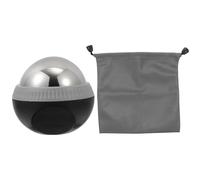 LALADEFIEE Stainless Steel Massage Ball Roller for Body and Face, Multifunctional Muscle Massage Tool with Cooling Ice Therapy, Portable Handheld Fitness Massager