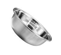 LALADEFIEE Stainless Steel Mixing Bowl Kitchen Basin for Food Prep Large Capacity Wash Basin Flat Bottom Versatile for Salad and Vegetable Washing