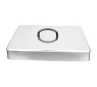 LALADEFIEE Stainless Steel Rectangular Grill Cover, Cheese Melting Dome with Handle for Outdoor Barbecue and Flat Top Griddle Cooking