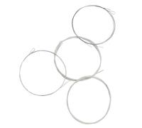 LALADEFIEE Steel Mandolin Strings Replacement Set for Eight-String Mandolin with Silver Plating Copper Alloy Material Portable Design Consistent Tonal Quality for Universal Use