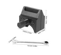 LALADEFIEE Steel Suspension Strut Split Hub Spreader Tool with Adjustable Wrench for Car Suspension Support User-Friendly Design for Efficient Shock Absorber and Hub Separation Complete
