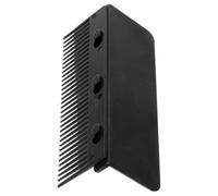 LALADEFIEE Straightening Comb Attachment Designed and Styling for Hair Straightener Black Abs Hair Dressing Tool and Suitable for Barber Salon Home Grooming