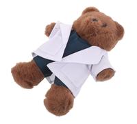 LALADEFIEE Stuffed Doctor Bear Plush with Medical Uniform Soft Portable Graduation Plush for Nurses and Medical Students Easy-clean Birthday Party Favor and Hospital Companion gift for for for for for
