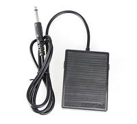 LALADEFIEE Sustain Pedal for Keyboard Durable Electronic Piano Foot Pedal with Non Slip Base Compatible with All Electric Keyboards and Instruments Black